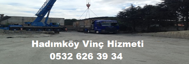 Hadimköy kiralık vinç